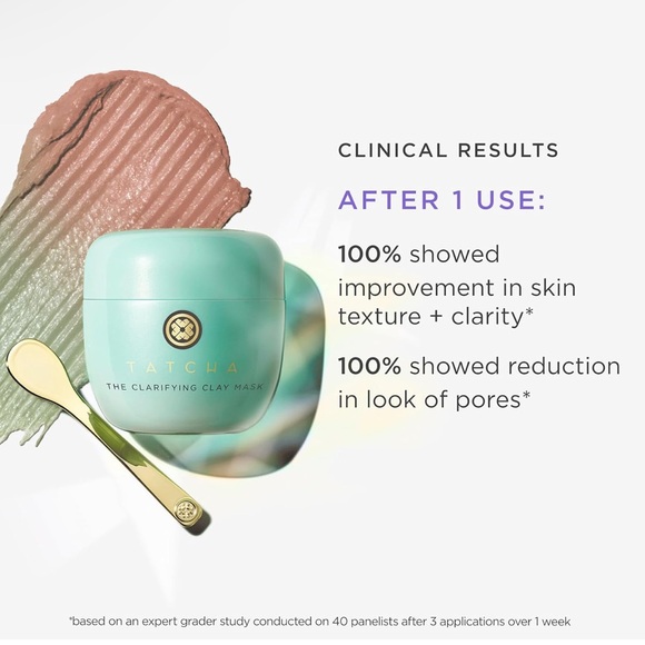 TATCHA The Clarifying Clay Mask Exfoliating & Pore-Refining $70 MSRP - Picture 11 of 13